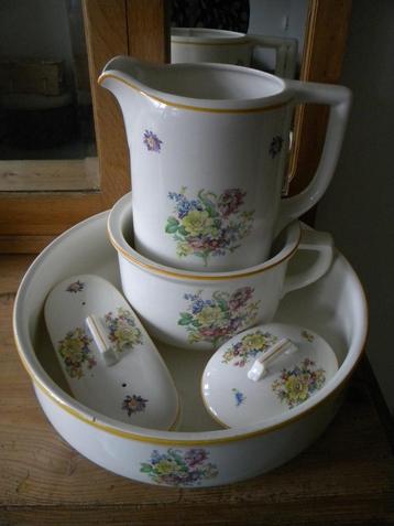 LAMPETSTEL, BROCANTE, LANDELIJKE LOOK, ZEER COMPLEET beschikbaar voor biedingen