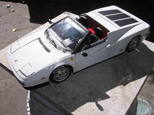 Testarossa converteerbaar Ferrari 1/8 Van Pocher Brand, Hobby en Vrije tijd, Modelauto's | 1:5 tot 1:12, Zo goed als nieuw, Auto