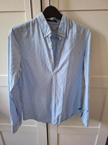 Scotch&Soda Lichtblauw Overhemd beschikbaar voor biedingen