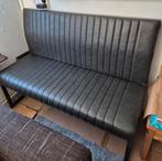 Bankje zwart, Ophalen, Gebruikt, Zwart, Tweepersoons