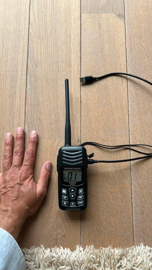 Handheld marifoon, Watersport en Boten, Navigatiemiddelen en Scheepselektronica, Zo goed als nieuw, Ophalen of Verzenden