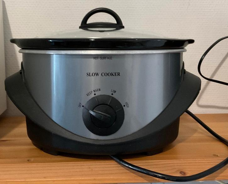 Slowcooker / Crock-Pot / Stoofpot – 3,5 liters, Witgoed en Apparatuur, Slowcookers, Gebruikt, Vaatwasmachinebestendig, Ophalen