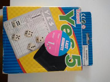 Yes 5 Yahtzee beschikbaar voor biedingen