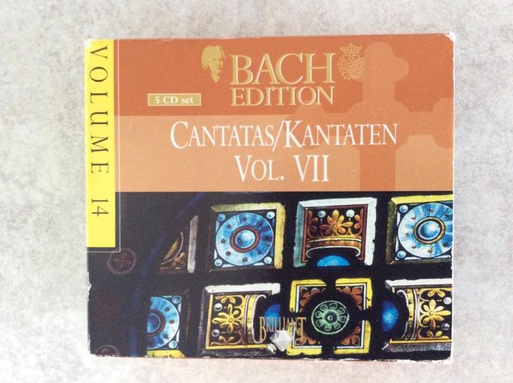Bach - Cantatas, Nederlands Bach Collegium (Leusink) 4-CD, Cd's en Dvd's, Cd's | Klassiek, Zo goed als nieuw, Vocaal, Barok, Met libretto