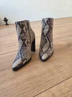 Ankle boots - snakeprint, Beige, Lage of Enkellaarzen, Ophalen of Verzenden, Zo goed als nieuw