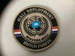 Badge van Dutch Forces Minusma. Mali, Verzamelen, Militaria | Algemeen, Embleem of Badge, Nederland, Landmacht, Verzenden