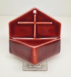 Art Deco wijwaterbakje H.J. Mengelberg, Gouda 1930., Antiek en Kunst, Antiek | Keramiek en Aardewerk, Ophalen of Verzenden