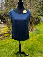 Kyra & Co zomers Topje Maat M - Navy Blauw,  satijn, Ophalen of Verzenden, Nieuw, Maat 38/40 (M), Blauw
