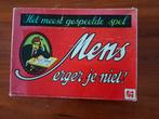 Mens Erger je niet, Hobby en Vrije tijd, Gezelschapsspellen | Bordspellen, Ophalen of Verzenden, Gebruikt