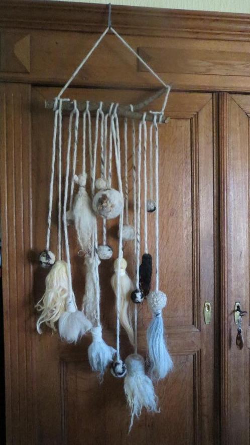 DECORATOEF wol, sfeer versiering, kwasten, toeven, bollen, Huis en Inrichting, Woonaccessoires | Wanddecoraties, Nieuw, Verzenden