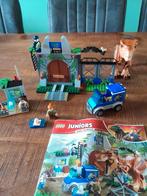 Lego juniors jurassic world 10759 trex breakout, Kinderen en Baby's, Speelgoed | Duplo en Lego, Complete set, Ophalen of Verzenden