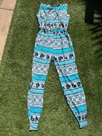 Vrolijke jumpsuit maat S/M, Kleding | Dames, Jumpsuits, Ophalen of Verzenden, Nieuw, Maat 38/40 (M), Blauw