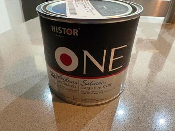 Histor One zijdeglans lak RAL9010 beschikbaar voor biedingen