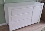 Babykamer: Ledikant, commode, kast wit modern, Ophalen, Gebruikt, Jongetje of Meisje