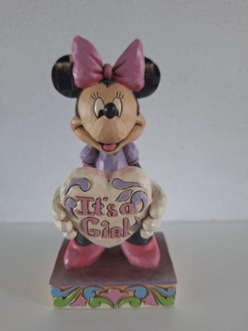 Jim Shore It's a girl Minnie Disney tradition beschikbaar voor biedingen