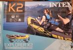 Bijna nieuwe K2 Kano en 4 Reddingsvest tekoop, Watersport en Boten, Kano's, Ophalen of Verzenden, Zo goed als nieuw, Twee personen