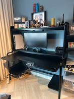 Game bureau fredde ikea zwart, Ophalen of Verzenden, Zo goed als nieuw, 70 tot 120 cm