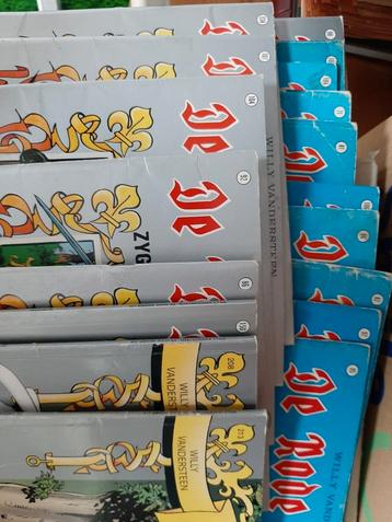 Rode ridder strips beschikbaar voor biedingen