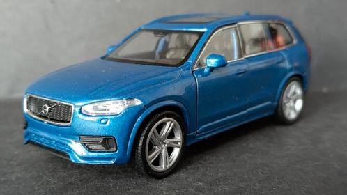Volvo XC90 Bursting Blue 1:38 Welly Pol, Hobby en Vrije tijd, Modelauto's | Overige schalen, Zo goed als nieuw, Verzenden