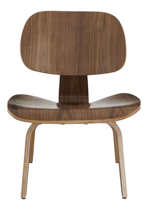 OHNO Hollywood - Houten Stoel - Walnoot, Huis en Inrichting, Stoelen, Nieuw, Eén, Hout, Bruin, Ophalen of Verzenden