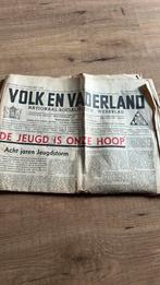 Volk en vaderland 25 september 1942, Verzamelen, Militaria | Tweede Wereldoorlog, Ophalen of Verzenden, Nederland, Boek of Tijdschrift
