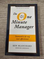 De One Minute Manager - Ken Blanchard & Spencer Johnson, Boeken, Ophalen of Verzenden, Gelezen, Ken Blanchard, Spencer Johnson