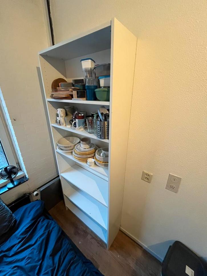 Billy Ikea kast 80cm breed, Huis en Inrichting, Kasten | Vitrinekasten, Zo goed als nieuw, 200 cm of meer, 50 tot 100 cm, 25 tot 50 cm