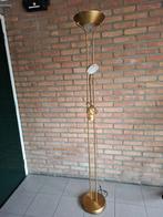 Vloerlamp koperkleur, Huis en Inrichting, Ophalen, Gebruikt, Metaal, 150 tot 200 cm