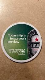 Heineken bierviltje, Verzamelen, Biermerken, Ophalen of Verzenden, Zo goed als nieuw, Viltje(s), Heineken