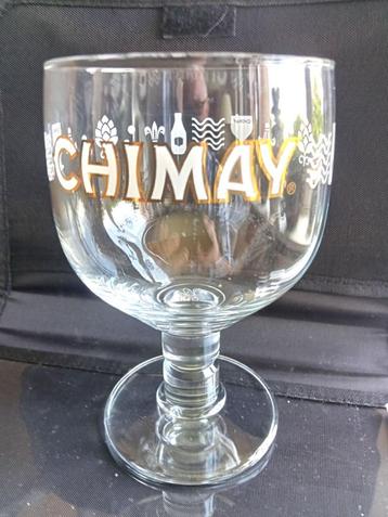 6 Nieuwe CHIMAY bierglazen – 33cl beschikbaar voor biedingen