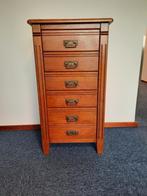 Prachtige houten ladenkast, Huis en Inrichting, Kasten | Ladekasten, Ophalen, Minder dan 50 cm, 5 laden of meer, Zo goed als nieuw