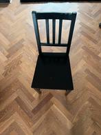 IKEA Stefan stoel - Zwart, Huis en Inrichting, Stoelen, Ophalen, Gebruikt, Zwart, Eén