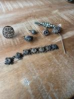 Diverse vintage sieraden waaronder Zeeuws knopje, Ophalen, Overige materialen