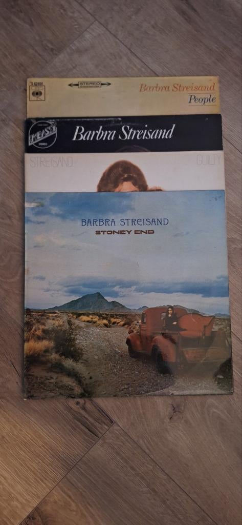 4× lp van Barbara streisand, Ophalen of Verzenden, 1980 tot 2000, Gebruikt, 12 inch