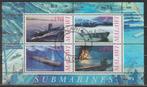 1650. Malawi Blok uit 2010 gest. Onderzeeboot, Postzegels en Munten, Postzegels | Afrika, Ophalen of Verzenden, Overige landen