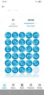 Glazen zegels ah, Albert Heijn, Ophalen