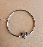 Disney x Pandora armband Minnie Mouse maat 20, Ophalen of Verzenden, Zo goed als nieuw, Zilver, Zilver