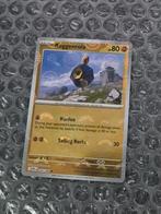 Pokéball Roggenrola 046/086 White Flare Scarlet & Violet WHT, Ophalen of Verzenden, Zo goed als nieuw, Losse kaart, Foil