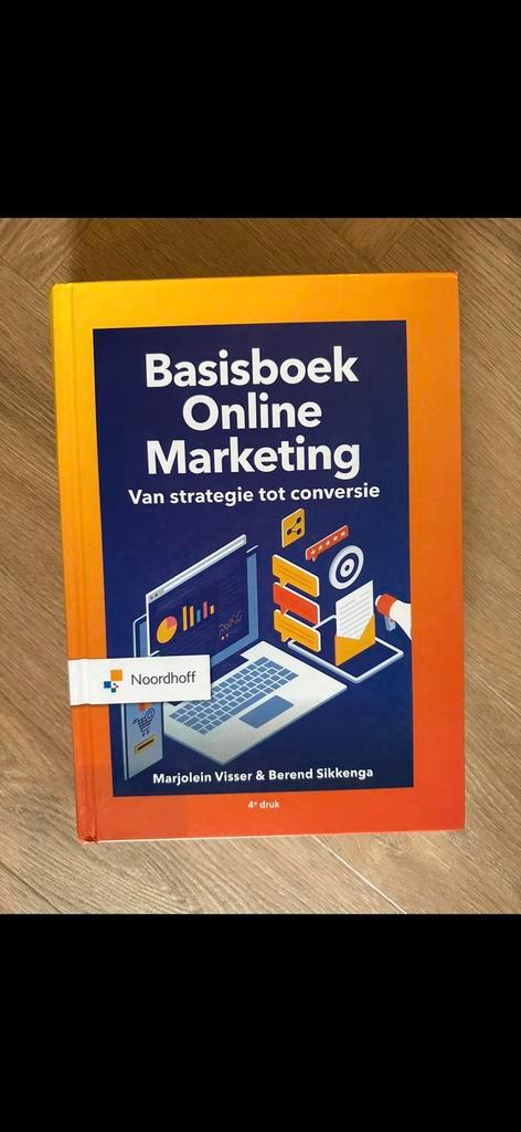 Basisboek Online Marketing, Boeken, Economie, Management en Marketing, Zo goed als nieuw, E-commerce en Internet, Ophalen