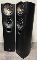 KEF iQ7 zuilen speakers “TOP STAAT” (Black Ash), Gebruikt, 120 watt of meer, Front, Rear of Stereo speakers, Ophalen
