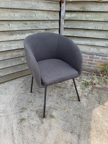 Kuipstoelen antraciet ecru-stijl (lees beschrijving) beschikbaar voor biedingen