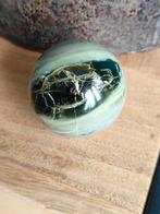 Slangen/serpentijn bol, Verzamelen, Mineralen en Fossielen, Ophalen of Verzenden