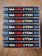 TDK MA-C60 Cassettebandjes - 7 stuks 1979, Cd's en Dvd's, Cassettebandjes, 2 t/m 25 bandjes, Overige genres, Ophalen of Verzenden