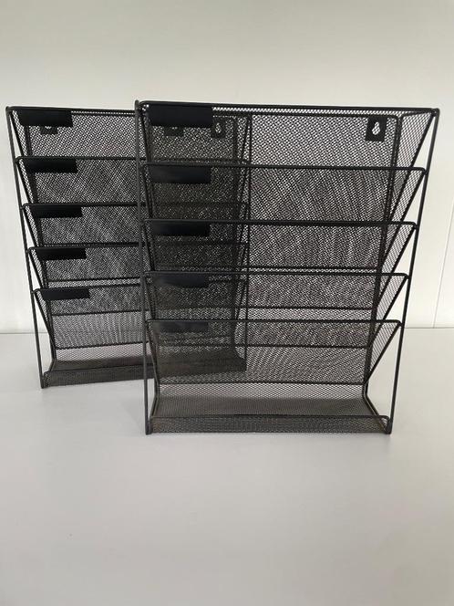 Set van 6 wandpostbakken / documenthouders, Diversen, Bureau-accessoires, Zo goed als nieuw, Ophalen