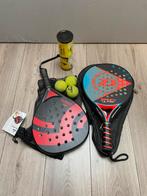 Padel set met Dunlop racket, Ophalen of Verzenden, Zo goed als nieuw, Padelracket