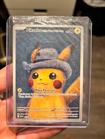 Pikachu with Grey Felt Hat sealed - Nieuwstaat! beschikbaar voor biedingen
