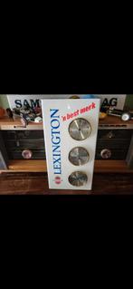 Lexington Weerstation Barometer sigaretten, Verzamelen, Ophalen, Gebruikt, Reclamebord