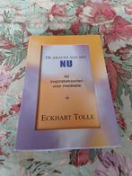 De Kracht van het Nu - Inspiratiekaarten Eckhart Tolle, Spiritualiteit algemeen, Overige typen, Ophalen of Verzenden, Zo goed als nieuw