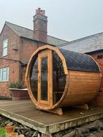 2M Barrel Sauna Gratis Levering en Plaatsing, Sport en Fitness, Sauna, Ophalen of Verzenden, Nieuw, Complete sauna