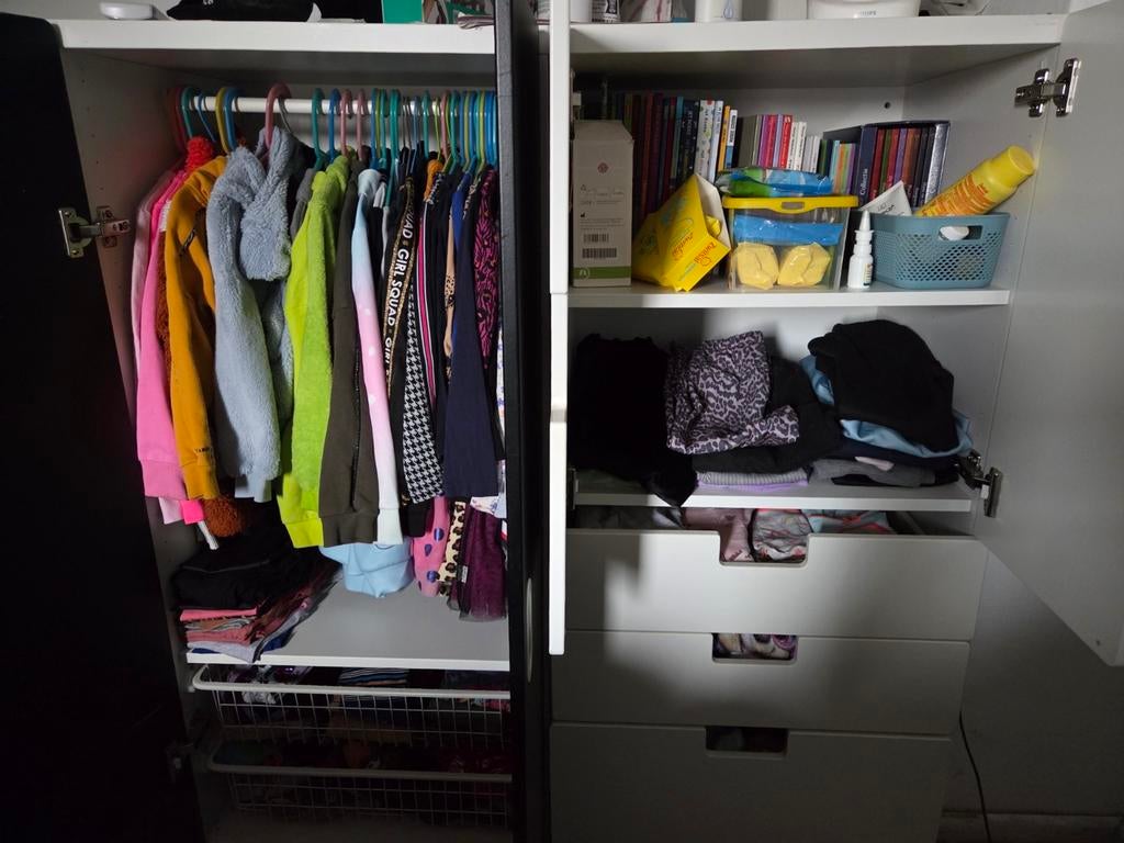 2x Stuva IKEA kinderkledingkast, Kunststof, Gebruikt, 100 tot 150 cm, 50 tot 100 cm